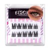 BERSHNOR Self Adhesive Eyelashes Individual Lash Clusters Pre Glued Eyelash Clusters for Date Glue-Free False Lashes