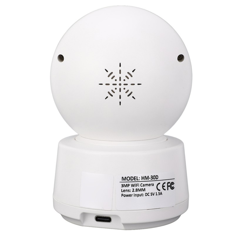 WiFi Home Security Camera 3MP IR Night Vision 360 Degree