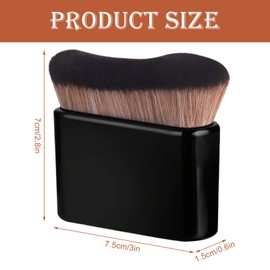 Self Tanning Brush, Self Tan Brush Make up Brushes Self Tanner Applicator Brush Foundation Body Makeup Brushes Self Tan Brush Brush For Body Applicator Brush Foundation Body Makeup Brushes Black
