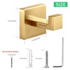 Fenas Towel Hooks Robe Hook Coat Hook Stainless Steel Heavy
