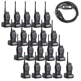 BaoFeng BF-888S Two Way Radio with One Program Cable(Pack of 20)