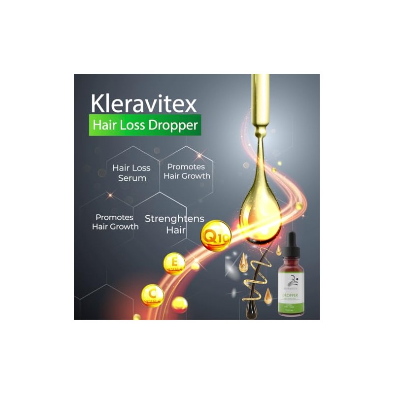 Kleravitex Dropper Anti-hair Loss 4 Oz by Kleravitex