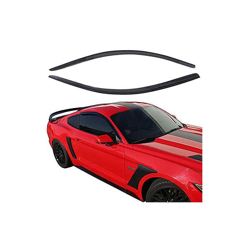 Puermto 92359 Side Window Visor Wind Vent Deflector fit for