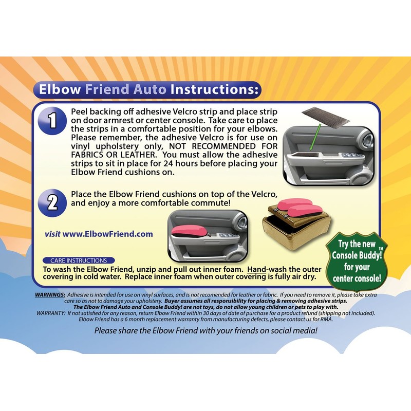 Elbow Friend Jumbo Automotive