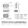 Sugatsune MLZN80BL ML-ZN80BL Metal Magnetic Latch (140043880)