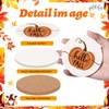 Patelai 24 Pcs Fall Coasters for Drinks Autumn Ceramic Coaster