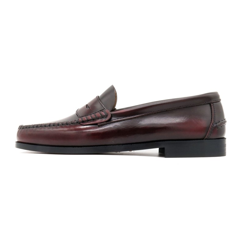 MARTTELY Men's Business Shoes Leather Sole Frame Stitched Premium Penny