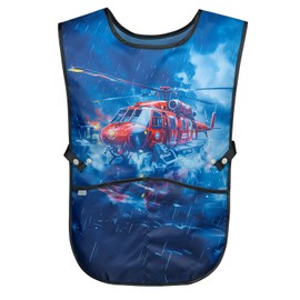 Baagl Children's Apron Girls Boys Cooking Apron Children Apron Painting Apron Craft Apron for Children (Life Saver)