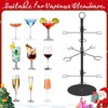 Cocktail Tree Stand for Drinks, Metal Champagne Drink Tower Stand