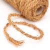 La cordeline Coconut string 25m x 4 mm, Brown, Reel measuring