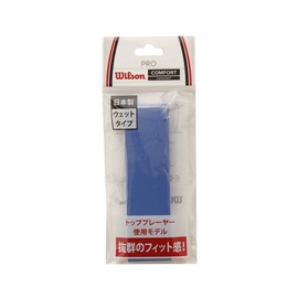 Wilson PRO OVERGRIP Tennis, Badminton Grip Tape, Used by Kei Nishiori and Misaki Matsutomo, blue