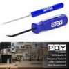 PQY Pocket Magnetic Screwdriver Slotted Head With Magnet Top +