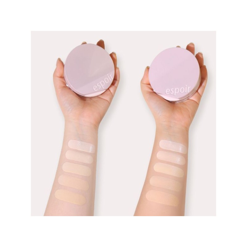 ESPOIR Be Natural/Be Glow Volume/ Be Velvet Cover Cushion with