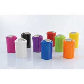 Spirella Design Kosmetikeimer 10.16876 "Sydney mit Schwingdeckel 5 Liter (ØxH): 19 x 30 cm Beige