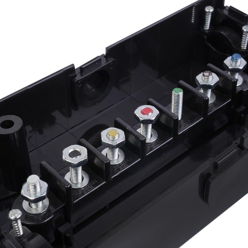 Sarini Trailer Wiring Box, 7-Way Waterproof Durable Trailer Wire Connector