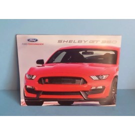 2016 Ford Mustang Shelby GT350 & GT350R brochure BRAND NEW