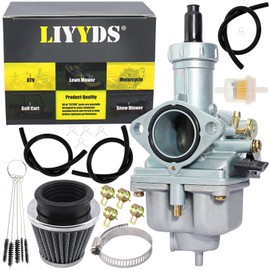 LIYYDS PZ27 Carburetor Hand Choke 27mm for TRX200D TRX200SX TRX250 TRX250EX TRX250X XL100S XL200R XR100 XR100R XR200 XR200R XR200ES CB125 TRX250EX XL100 XL125 XL125S XL150 XR125 XR125L Recon