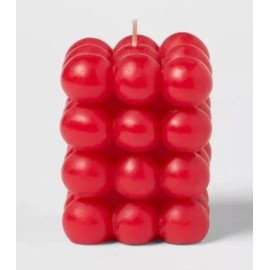 Opalhouse 3.5" Unscented Bubble Sculpture Candle 12oz - Opalhouse™