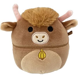 Squishmallows Calton The Highland Long Horn Cow Bull 5"