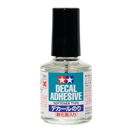 Tamiya 87193 Makeup Material Series No.193 Decal Glue (with Softener) 0.3 fl oz (10 ml) Model Glue