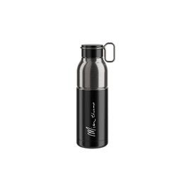 Elite Elite Mia Water Bottle 550 ml, Black/Silver, Stainless Steel, One Size