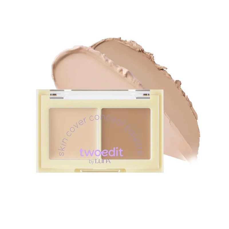 투에딧 Twoedit by Luna Skin Cover Conceal Palette (01 Tone