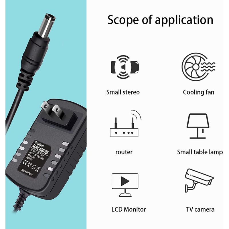 Dysead AC Adapter Compatible with Yamaha DTX-Prox Electronic Drum Trigger