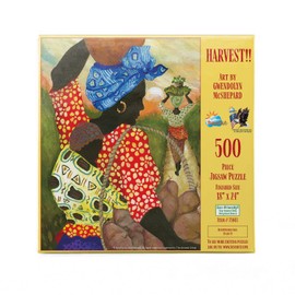 SUNSOUT INC - Harvest - 500 pc Jigsaw Puzzle by Artist: Gwendolyn McShepard - Finished Size 18" x 24" - MPN# 71403
