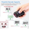 Eyoyo Mini 1D Bluetooth Barcode Scanner, 3-in-1 Bluetooth & USB