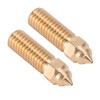 10pcs 3D Printer Extruder Brass Nozzles High Temperature Resistance Wear