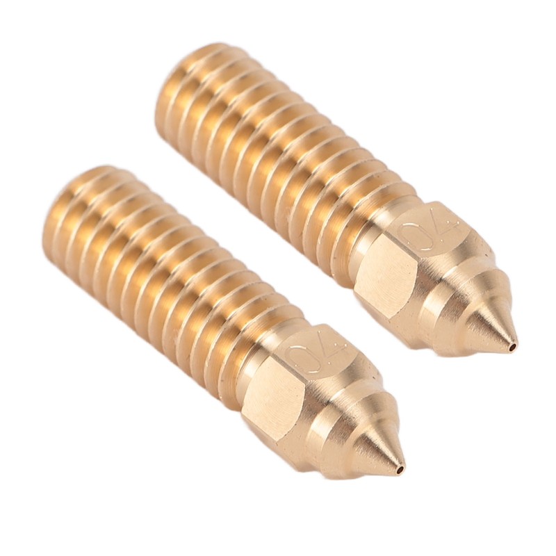 10pcs 3D Printer Extruder Brass Nozzles High Temperature Resistance Wear