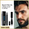 Beard Pencil Filler for Men,Waterproof Beard Pen Beard Filling Pen
