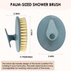 INNERNEED INNERNEED Food-Grade Soft Silicone Body Scrubber Shower Brush Handheld