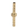 X AUTOHAUX 4mm Brass Barb Hose Fitting Straight Joiner for