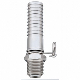 Sani-Lav Stainless Steel Swivel Hose Adapter, For Use With Nozzles and Hose - N15S