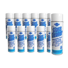 HI-TECH Glass Cleaner, Ammonia Free (12 Pack)