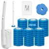 Juego de Cepillo de Inodoro Deshechable 48pcs, Soporte - Cepillo