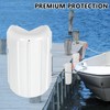 BALAVA Dock Corner Bumper,Dock Fenders Bumper,Marine Dock Bumpers,Inflatable Dock Protection