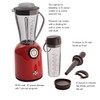 Ballarini Tesoro Countertop Blender - Cherry Red, Made in Italy