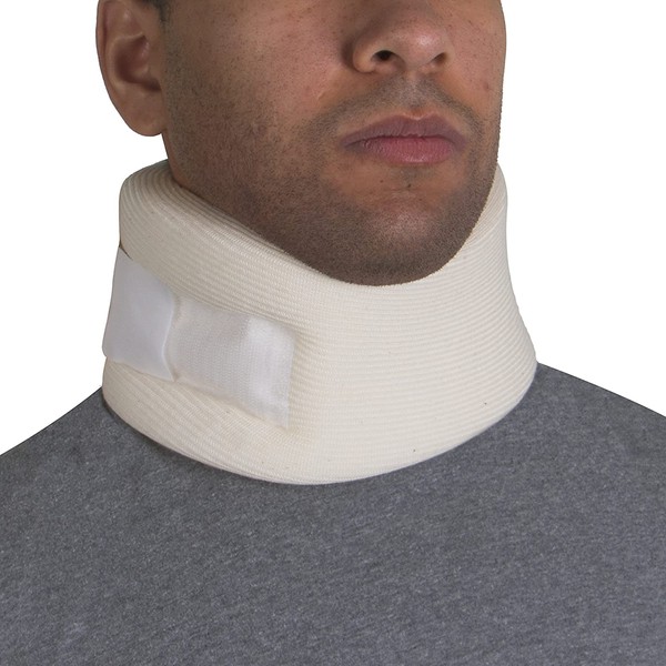 OTC Cervical Collar, Soft Foam, Neck Support Brace, Universal (3.5 Wide Depth Collar)