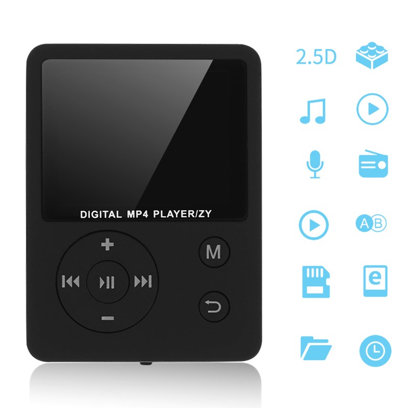 Portable Mini 1.8 Inch Color Screen MP3 Player Support 32G