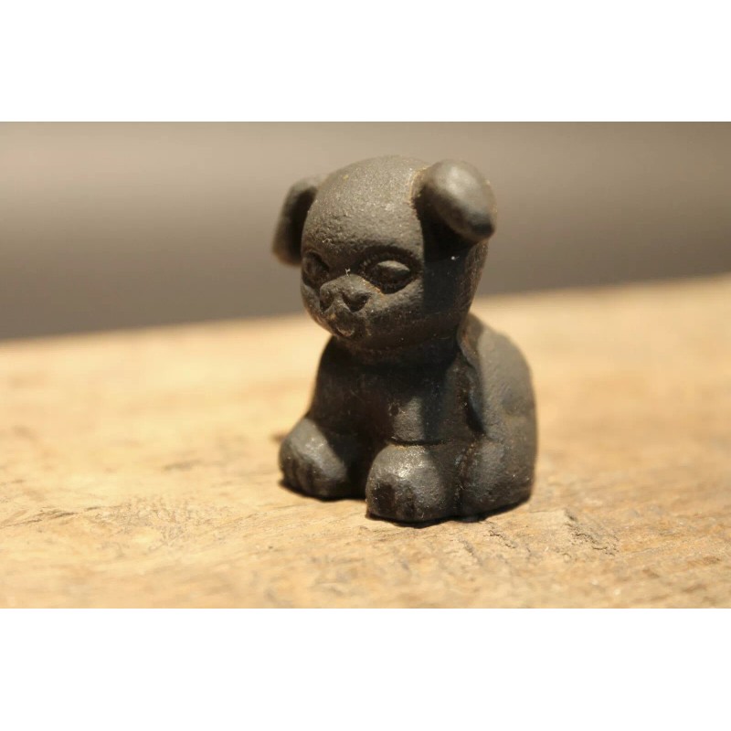 Vintage Antique Style Miniature Cast Iron "Griswold Pup" Dog