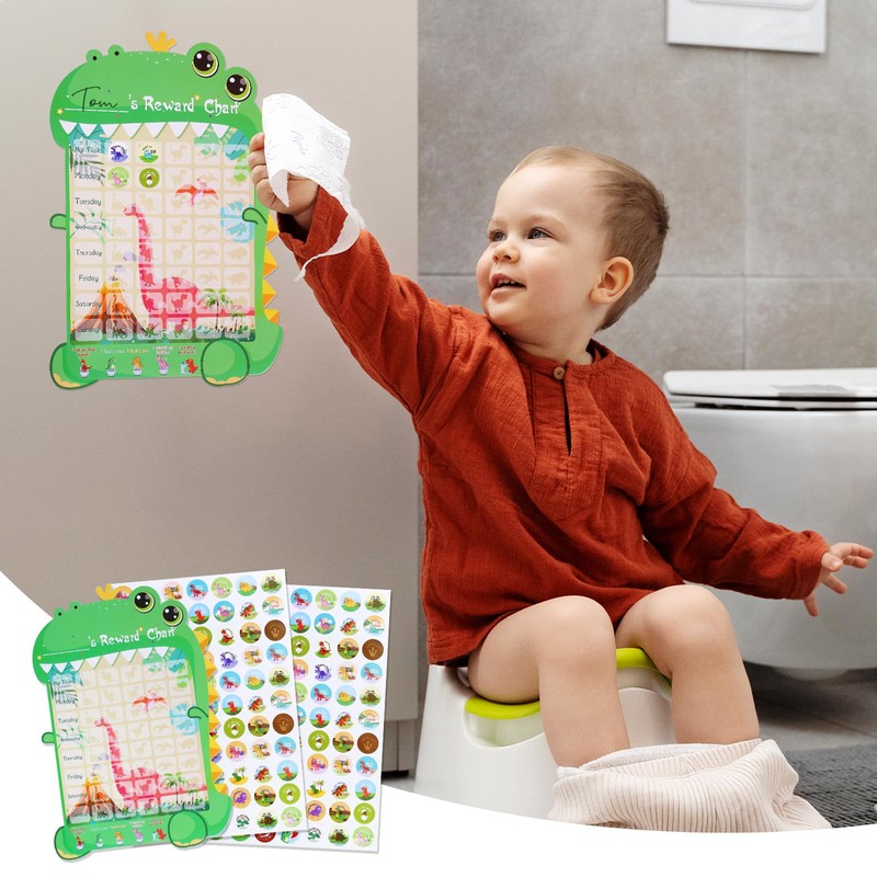 GWHOLE Potty Training Chart Dinosaur Potty Training Chart Potty Training