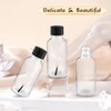 12 Pcs Clear Glass Nail Polish Bottle Empty Refillable Nail