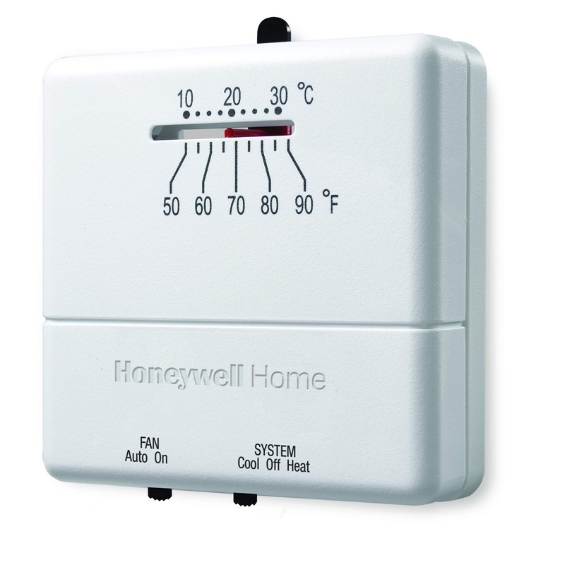 Honeywell Home CT31A1003 Heat/Cool Non-Programmable Thermostat, Beige
