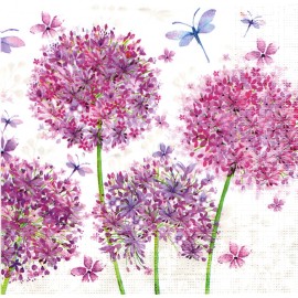 (2) Two Paper Lunch Napkins for Decoupage/Mixe