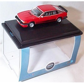 oxford rover SD1 targa red car 1:76 railway scale diecast model
