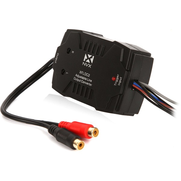 NVX XFLOC2 2-Channel 80W Line Output Converter with Digital Noise Filter + Line Driver