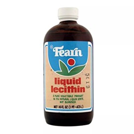 Fearns Soya Food Liquid Lecithin 16 Fl Oz Nutritional Supplement for Heart and Brain Health