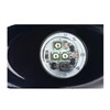 YONEDA 4 Pods Blue Rock Lights 6000K Ultra Bright LED
